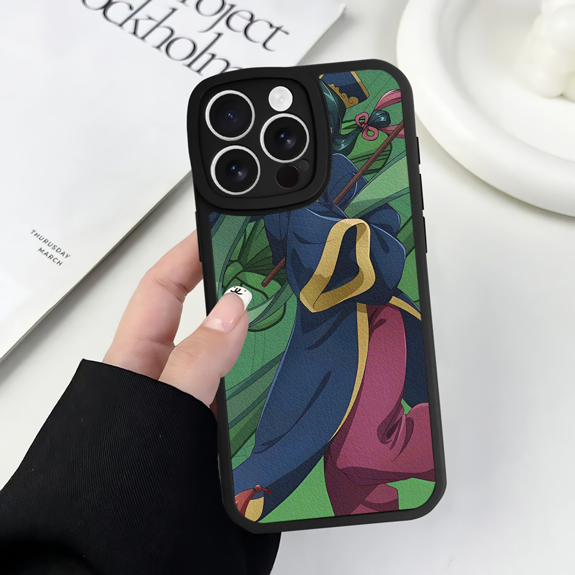 薬屋のひとりごと The Apothecary Diaries 【iPhone 16シリーズ対応】シリコンスマホケース（レザー調） 材質：シリコン